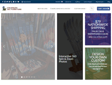 Tablet Screenshot of coloradoskichairs.com